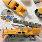 50% Off🔥Magnetic Transform Engineering Car Assembled Toys