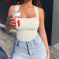 Hot sale 49% off 🩱Sexy Square Neck Sleeveless Tummy Control Tank Tops Bodysuits