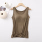 🎁Buy 2 Save 10%&✈️Free Shipping👉Women's Classic Solid Colour Built-in Bra Tank Top🎉