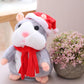 🐹 Last Day Special Price £9.99!!✨Talking Hamster Plush – repeats whatever you say, auto head-shaking, hilarious fun for kids & adults.🎁