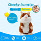 🐹 Last Day Special Price £9.99!!✨Talking Hamster Plush – repeats whatever you say, auto head-shaking, hilarious fun for kids & adults.🎁
