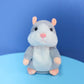 🐹 Last Day Special Price £9.99!!✨Talking Hamster Plush – repeats whatever you say, auto head-shaking, hilarious fun for kids & adults.🎁