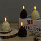 🎁2025 Hot Sale 50%OFF🎅🎄Flameless LED Pine Cone Candles for Holiday Decor