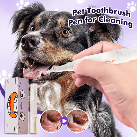 🐱Hot Sale 50%off🐶Pet Toothbrush Pen for Cleaning