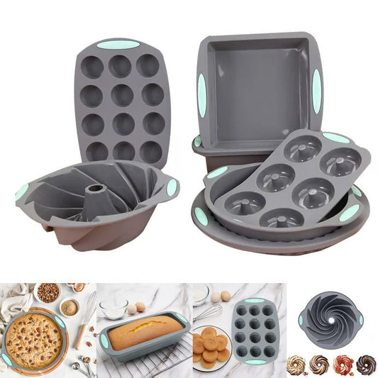 🔥New Year Hot sale 49% OFF - Silicone Cake Molds Set for Easy Baking