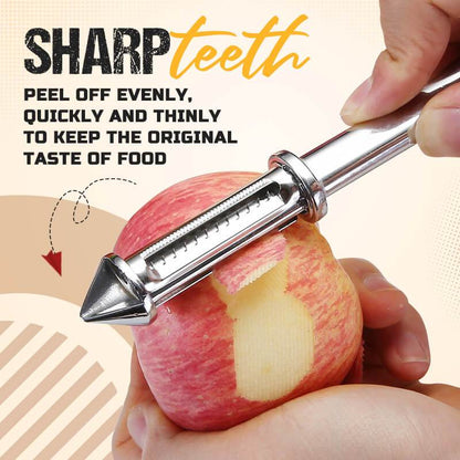 ⏰Limited Sale - Buy 2 Get 1 Free⚡🔥Multi-function Stainless Steel Peeler