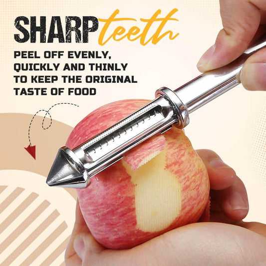 ⏰Limited Sale - Buy 2 Get 1 Free⚡🔥Multi-function Stainless Steel Peeler