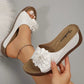 🌸Summer New🌸Women's Comfort Flower Slip-On Sandals