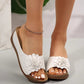 🌸Summer New🌸Women's Comfort Flower Slip-On Sandals