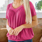 ⏳ Limited Time 50% Off!💐WOMEN'S CASUAL V NECK BASIC T-SHIRT