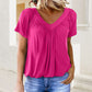 ⏳ Limited Time 50% Off!💐WOMEN'S CASUAL V NECK BASIC T-SHIRT