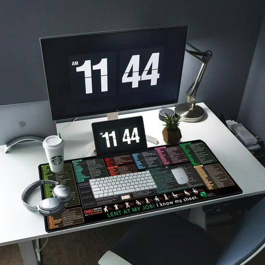 🔥Limited time 50% off🔥Stain-Resistant Anti-Slip Shortcut Desk Pad for Office