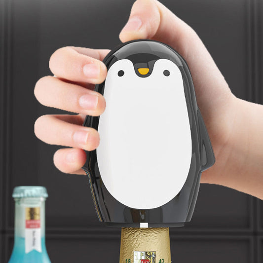 Stainless Steel Beer Bottle Opener With Automatic PopUp