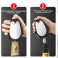 Stainless Steel Beer Bottle Opener With Automatic PopUp