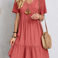💝Hot Sale 60% Off🎁Retro V-neck Loose Casual Dress💖Buy 2 Free Shipping