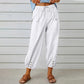 💥50% OFF NOW!!👖Women's Capri Pants – Wide Leg Drawstring – Comfy Fit, Casual Style & Elastic Waist 💫