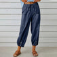 💥50% OFF NOW!!👖Women's Capri Pants – Wide Leg Drawstring – Comfy Fit, Casual Style & Elastic Waist 💫