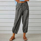💥50% OFF NOW!!👖Women's Capri Pants – Wide Leg Drawstring – Comfy Fit, Casual Style & Elastic Waist 💫