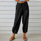 💥50% OFF NOW!!👖Women's Capri Pants – Wide Leg Drawstring – Comfy Fit, Casual Style & Elastic Waist 💫