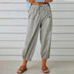 💥50% OFF NOW!!👖Women's Capri Pants – Wide Leg Drawstring – Comfy Fit, Casual Style & Elastic Waist 💫