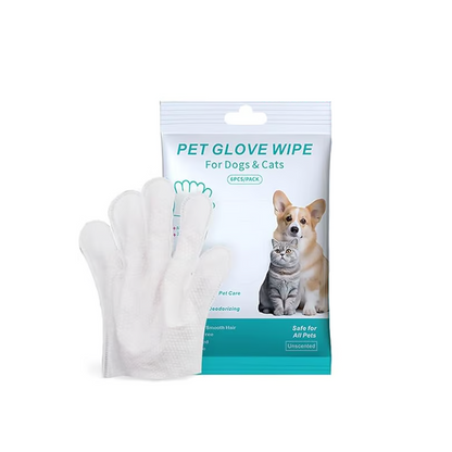 🌹BUY 1 GET 1 FREE🎁Convenient Efficient Pet Wash-Free Wipes Gloves
