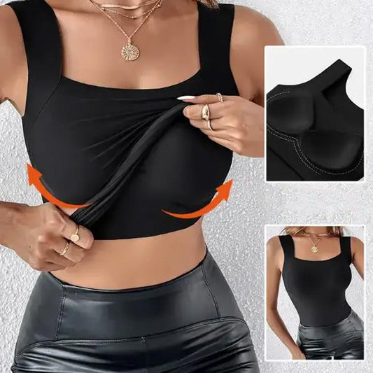 🌟2025 Hot Sale🌟Shaping tank top with built-in bra