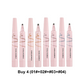 🔥Last Day-Buy 1 Get 1 Free!🎁🖤 Waterproof Eyebrow Pencil with 4-Prong Tip | Ultra-Fine Lines for Natural Hair-Like Effect 💗 | 24-Hour Smudge-Proof Wear 🌧️