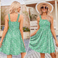 ⏰Summer Hot Sale - 49% Off💃Women's Summer Dresses Casual Square Neck Floral Sundress With Pockets