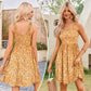 ⏰Summer Hot Sale - 49% Off💃Women's Summer Dresses Casual Square Neck Floral Sundress With Pockets