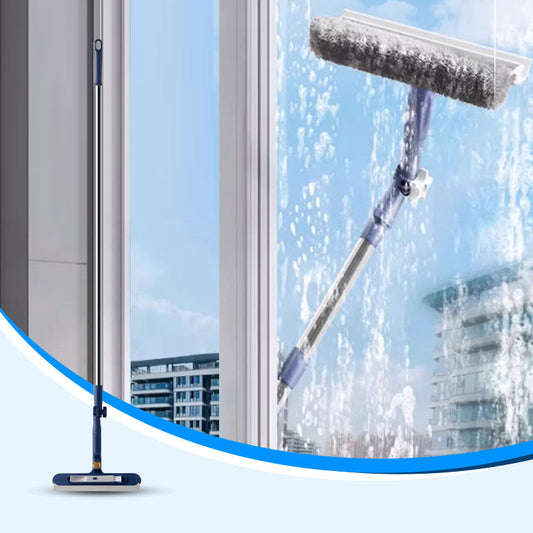 💕Last Day Special Price £15.99!!💕Window Cleaning Squeegee for High-Rise Windows
