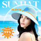 🌞2025 Summer Essentials😍 👒Wide Brim Sun Hat With Removable Neck Flap
