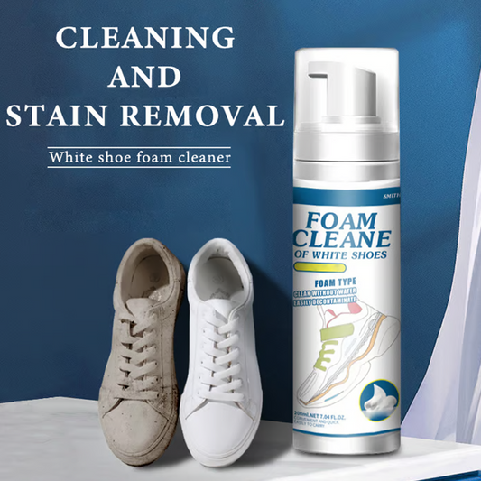🏆Each bottle is only $4.32💥Universal Portable No-Rinse Foam Cleaner for Shoes
