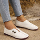 💖HOT SALE 50% OFF 🥿Women's New Soft Synthetic Leather Flat Shoes
