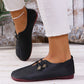 💖HOT SALE 50% OFF 🥿Women's New Soft Synthetic Leather Flat Shoes