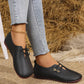 💖HOT SALE 50% OFF 🥿Women's New Soft Synthetic Leather Flat Shoes
