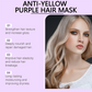 🔥Hot Sale - 50% OFF🔥Anti-Yellowing Purple Hair Mask🎨Say goodbye to Red Highlights!