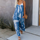 🔥Summer Hot Sale 50% OFF💝✨Women's Fashion Spaghetti Strap Printed Jumpsuit