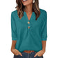 🌸2026 Summer Hot Sale 60% OFF👕Women’s Casual Printed V-Neck Top 3/4 Sleeve Shirts