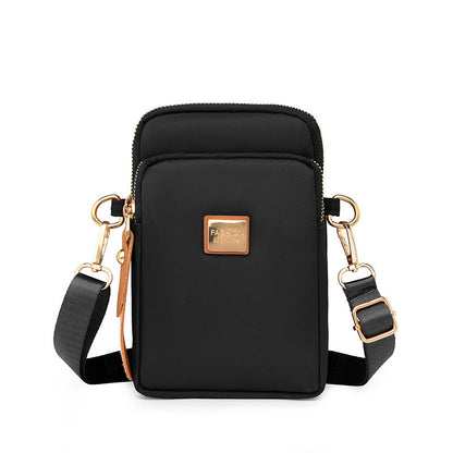 Stylish 3-Layer Shoulder Crossbody Bag