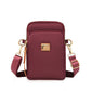 Stylish 3-Layer Shoulder Crossbody Bag