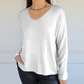 🍂Autumn Sale - 50% Off!💕Women's Loose-Fitting V-Neck Knit Top