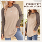 ⏰Hot Sale 49% OFF🔥Women's Casual Long Sleeve Round Neck Top
