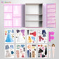 🔥2025 Hot Sale 50%OFF🎁👗Magnetic Princess Dress Up Paper Doll👸