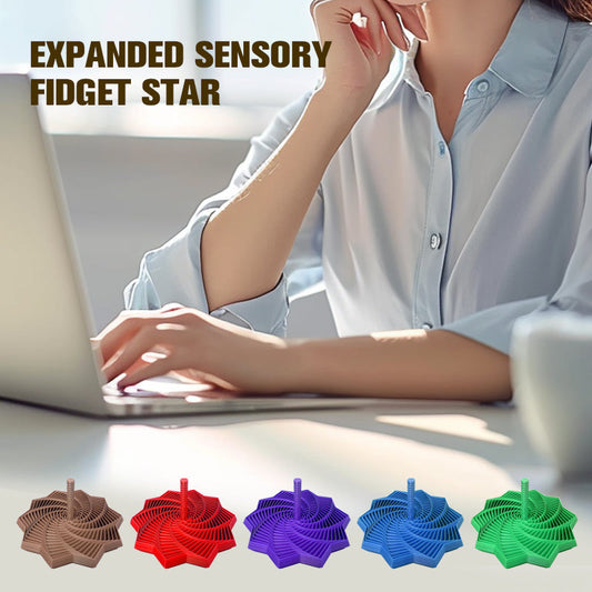 🙌Last Day Sale 49% OFF!!⏰Expanded Sensory Fidget Star