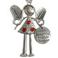 🎁Last Week - Special Price £6.99!!!🎁Angel Girl Iron Christmas Hanging Ornament