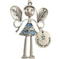 🎁Last Week - Special Price £6.99!!!🎁Angel Girl Iron Christmas Hanging Ornament
