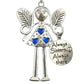 🎁Last Week - Special Price £6.99!!!🎁Angel Girl Iron Christmas Hanging Ornament