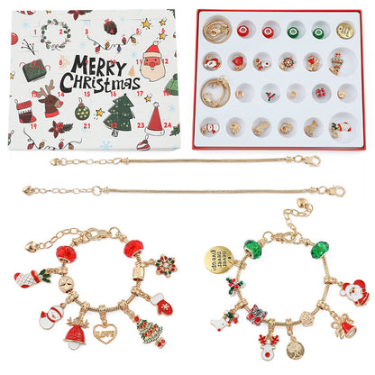 🎅Christmas Gift idea 49% OFF🎁DIY Christmas Advent Calendar Bracelets Set