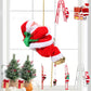 🎅2025 BEST GIFT -50% OFF🔥Electric Chimney Climbing Santa Claus Musical Toys