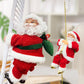 🎅2025 BEST GIFT -50% OFF🔥Electric Chimney Climbing Santa Claus Musical Toys
